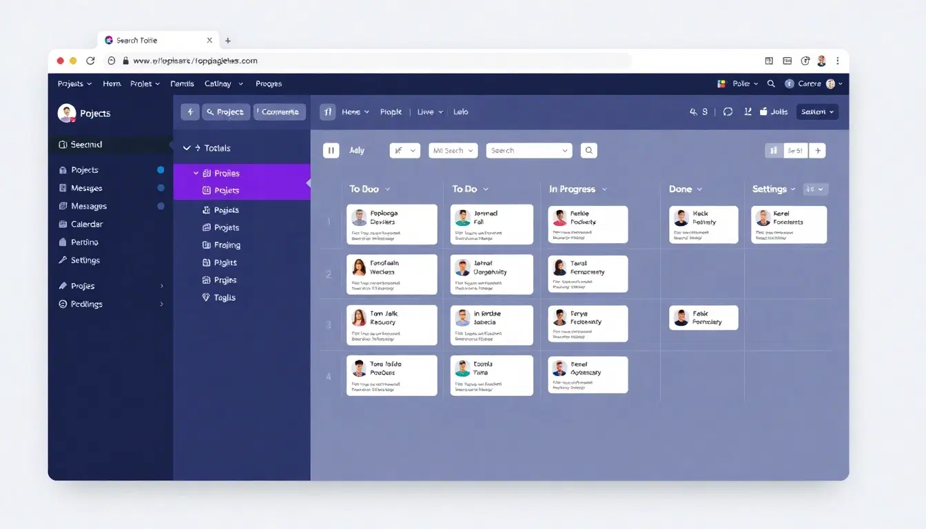 Interactive web application with dynamic user interface